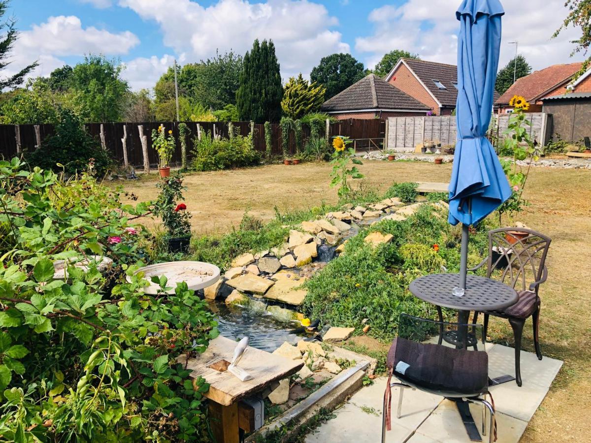 Appartement Amazing Quiet Garden House Near London Luton Airport Extérieur photo